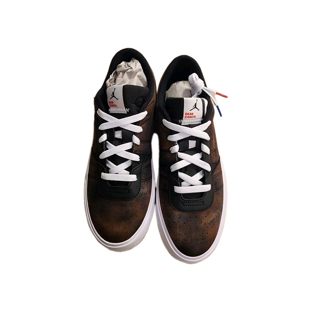Jordan Series.03 Dear Coach Brown Canvas Sneakers DN3732-200 Mens 8.5